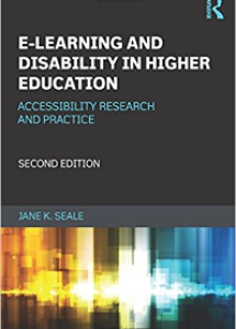 E-Learning and Disability in Higher Education cover