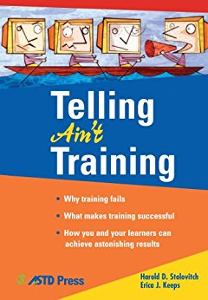 Telling Ain't Training cover